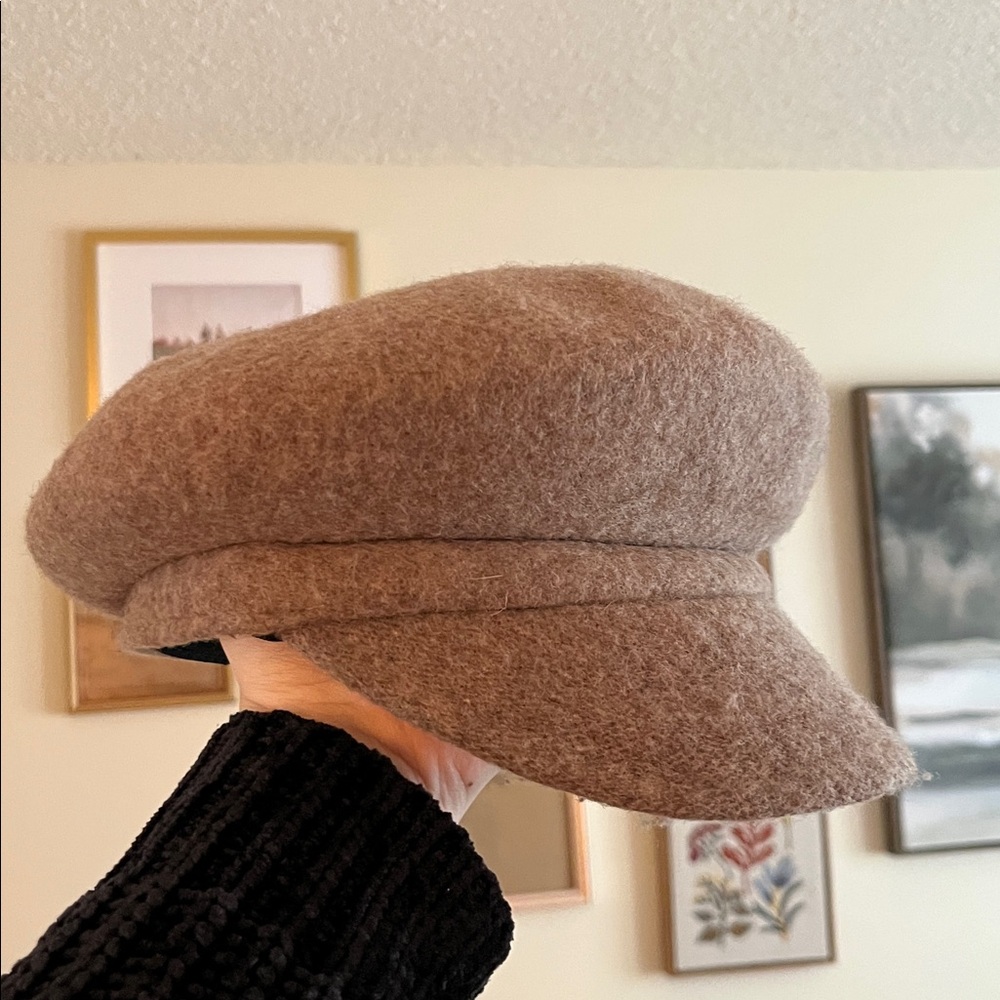 Silla Designs Wool Newsboy Hat